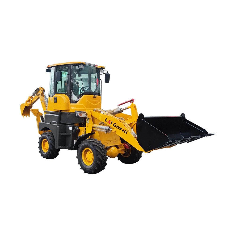 Lgcm Mini/Small 1 Ton 2 Ton 3 Ton Backhoe Loader Excavator with Attachment Grassfork/Breaking Hammer/Snow Blade