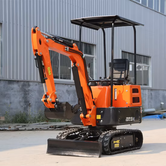 Best Selling 1,0 toneladas 2 toneladas 3 toneladas Nueva China Ce Iso Pequeña excavadora sobre orugas Granja hidráulica Jardín Diesel Miniexcavadora usada Precio de fábrica barato para la venta