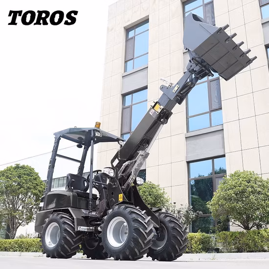 Factory Titan 800kg Cheap Micro New Shovel Payloader China Agricultura articulada pequeña granja compacta jardín frontal mini cargador de ruedas con CE/ISO EURO5/EPA4