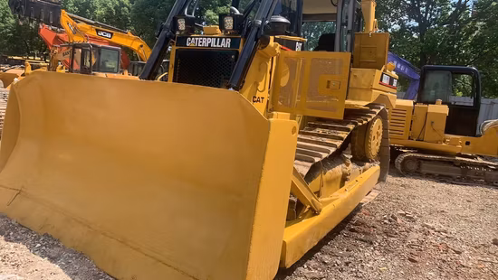 Bulldozer usado Cat D8K Bulldozer sobre orugas de segunda mano Tractor topadora Caterpillar con buen precio