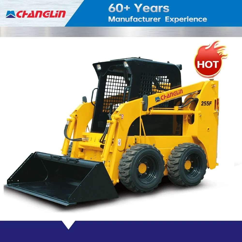 Changlin 55HP Mini cargadora compacta multifunción 255f con CE