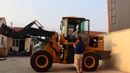 Fabricante de cargadores de China Maquinaria de construcción Minicargador compacto de ruedas pequeñas CE/ISO