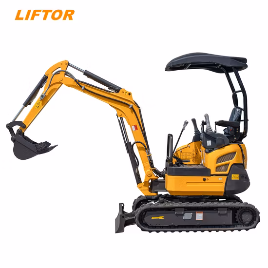 Hitachi/Japón/Zoomlions/Sunward cargadora de ruedas Mini Excavadora hidráulica sobre orugas Tractor remolcable Retroexcavadora Máquina excavadora Precio de venta